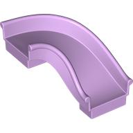 Lego Duplo Playground Slide Curved Right 90° / Lavender