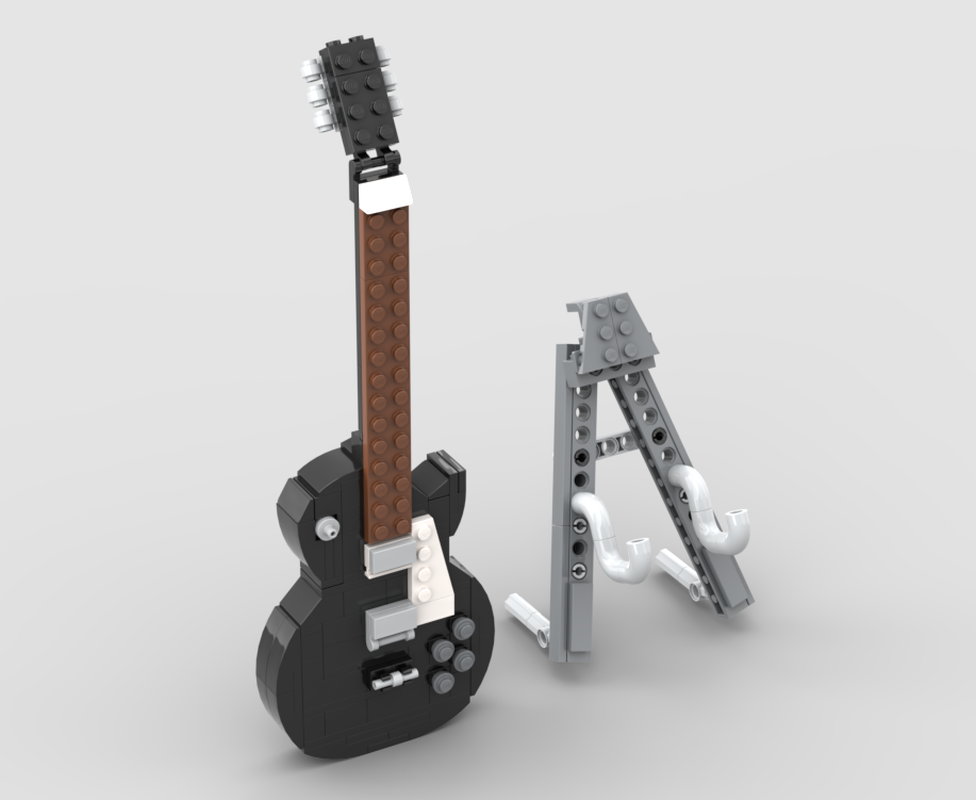 Lego guitar (Gibson Les Paul)