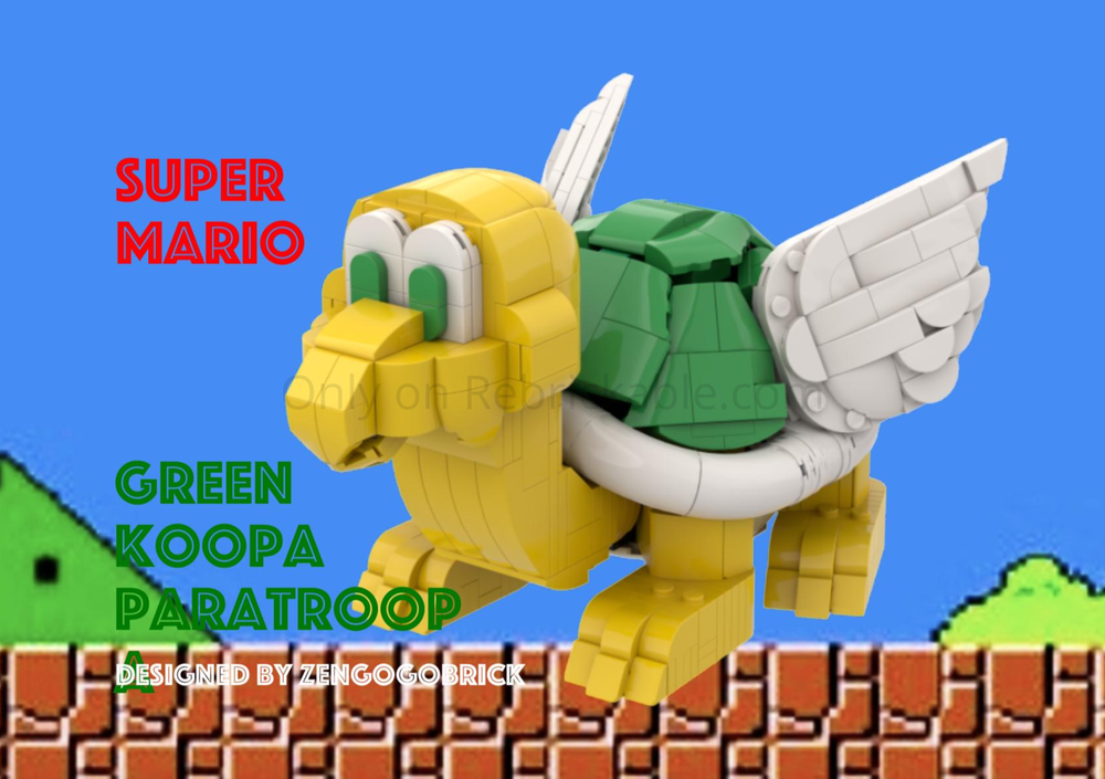 Lego 40787 Super Mario – Green Koopa Paratroopa