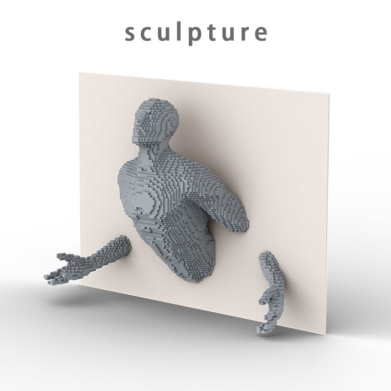Lego sculpture