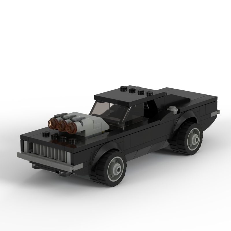 Lego Ghost Rider's Charger modification