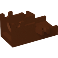 Lego Launcher Base, Weapon Cannon Base 2 x 4 / Reddish Brown