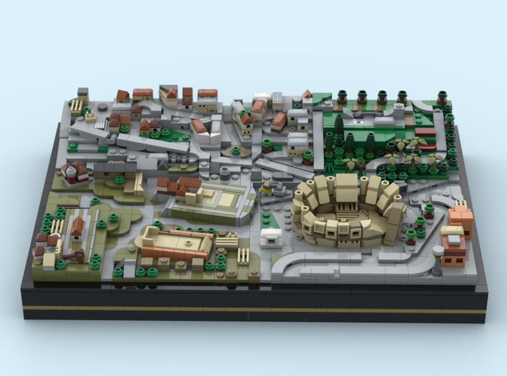 Lego Microscale Rome