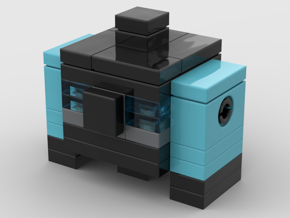 Lego Grindstone Golem (Minecraft Legends)