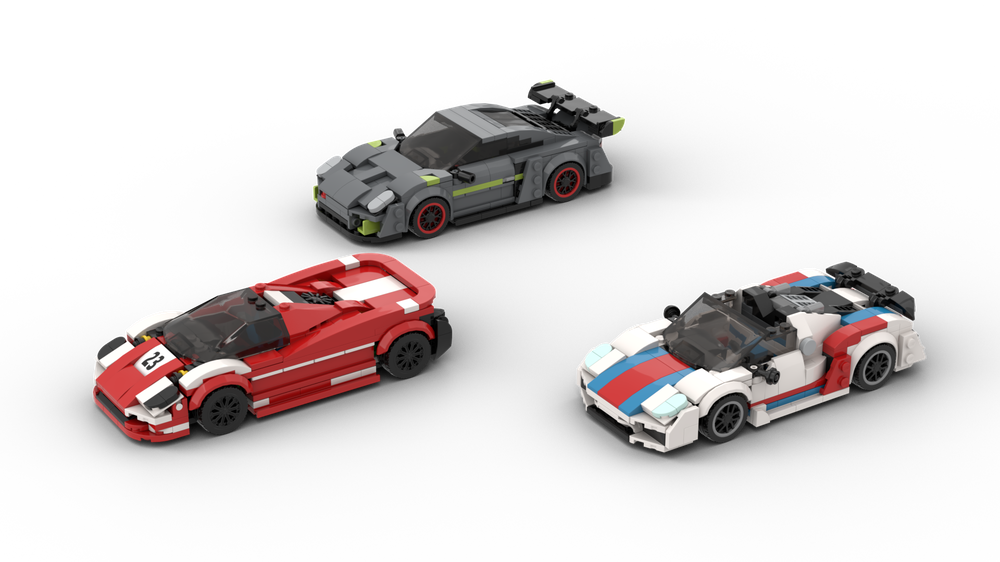 Lego Speed Champions Porsche Legend Series