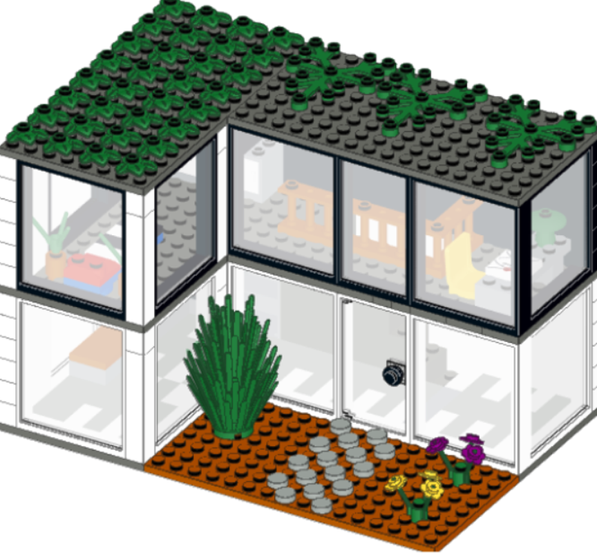 Lego Modern house