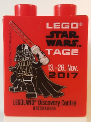 Lego Duplo, Brick 1 x 2 x 2 with LEGO Star Wars Tage 13.-26. Nov. 2017 LEGOLAND Discovery Centre Oberhausen Pattern