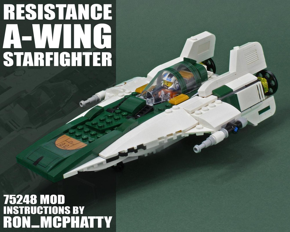 Lego Resistance A-Wing set 75248 MOD