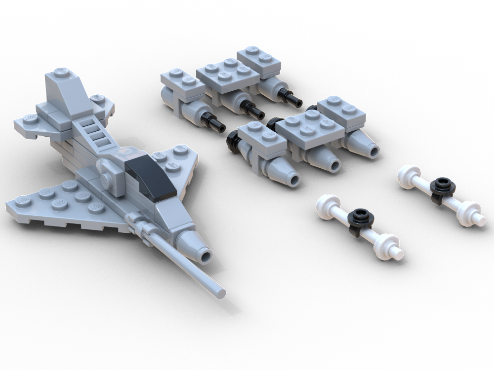 Lego skyhawk and secondary weapons