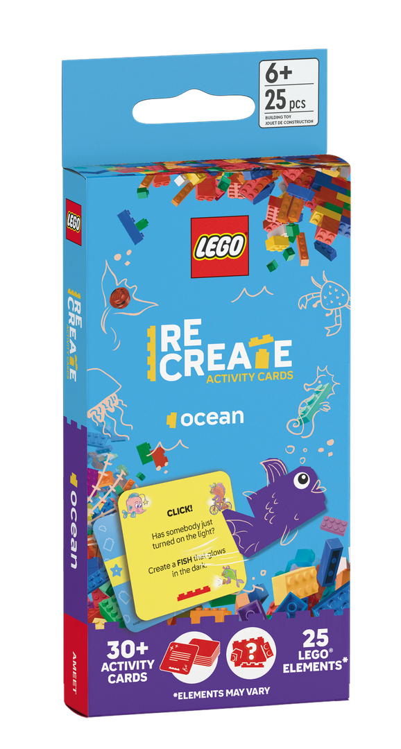 Lego ReCreate Activity Cards: Ocean