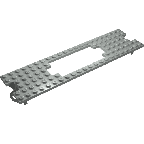 Lego Vehicle Base, Train 6 x 22 Type 1 Motor Opening
