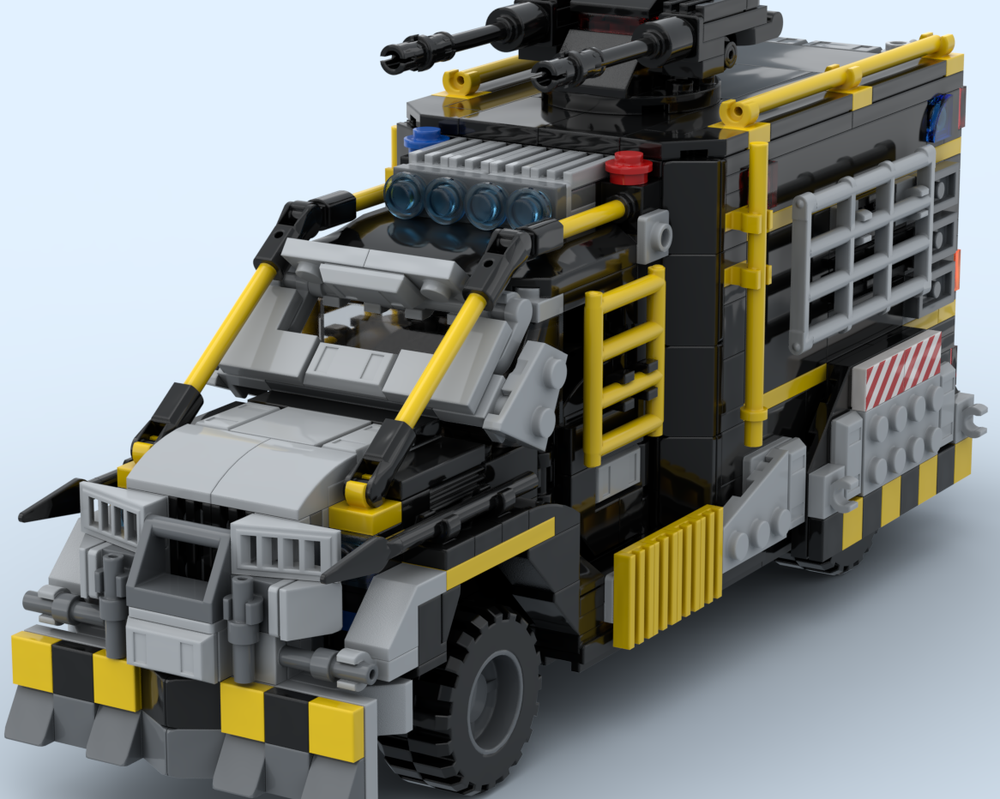 Lego Doomsday Style - Armed police van (Standard Version)