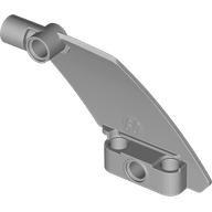 Lego Technic Panel Curved 5 x 7 Parallelogram Right / Light Bluish Gray