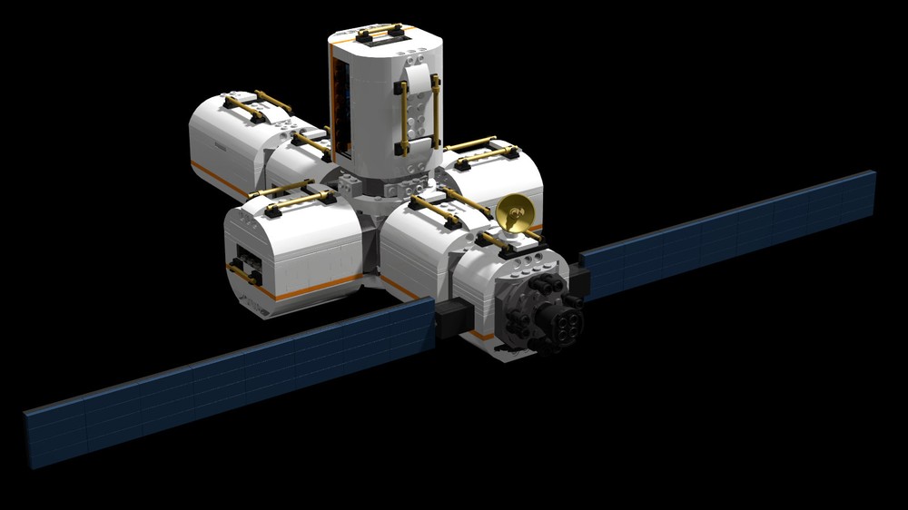 Lego 60227 Full Lunar Space Station MOD