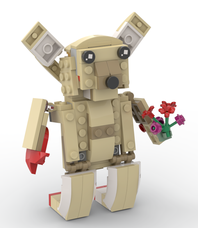 Lego 40349 Valentine's Bear