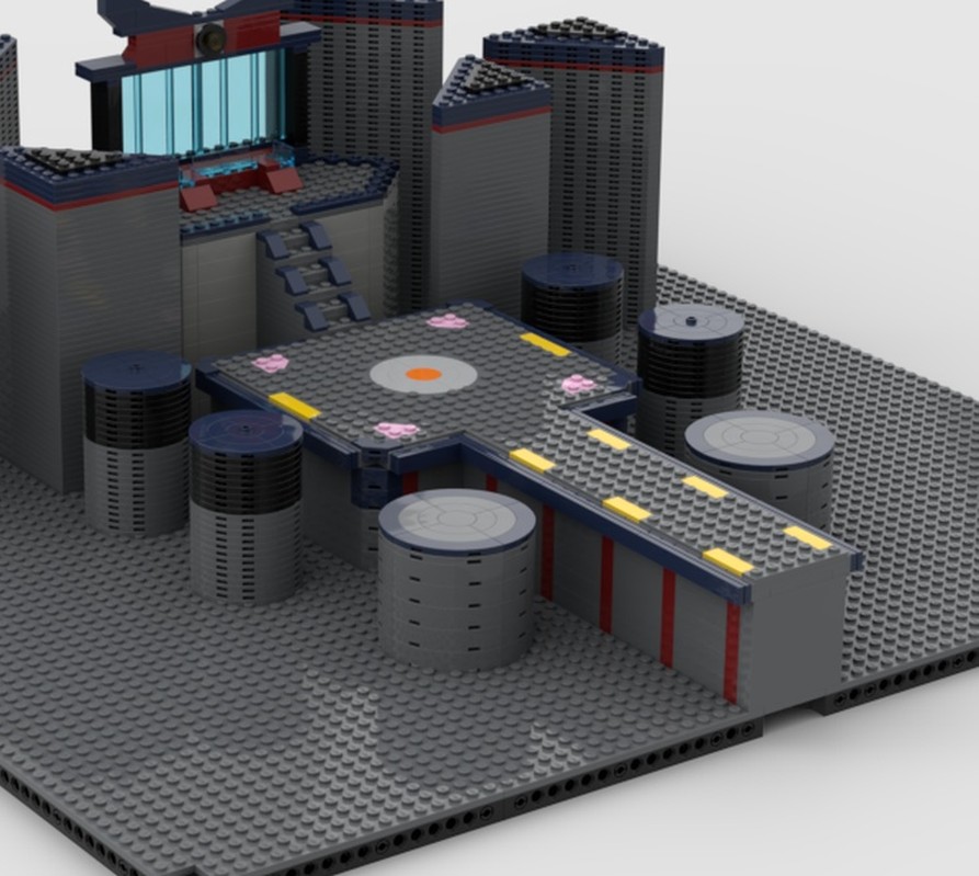 Lego Ninjago Hangar Bay (Ninja's base under the monastry)