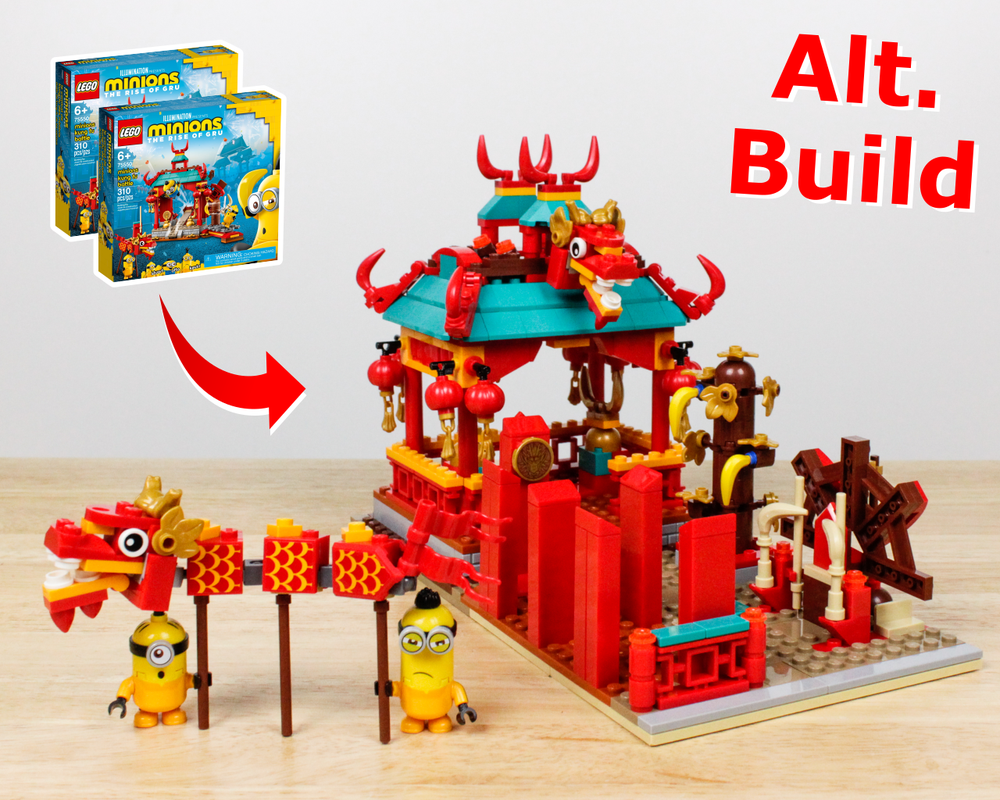 Lego the Dragon Temple - Minions Alt Build