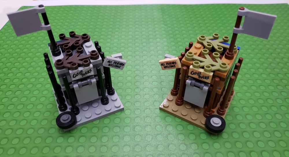 Lego Castle Byers - Upside Down Version