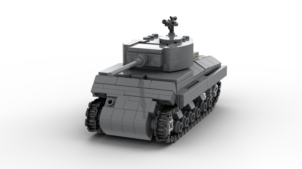 Lego Sherman M4A3 (Minifig Scale 1:42)