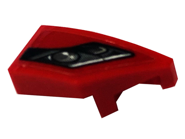 Lego Wedge 2 x 1 x 2/3 Right with Car Headlight Pattern (Sticker) - Set 76895