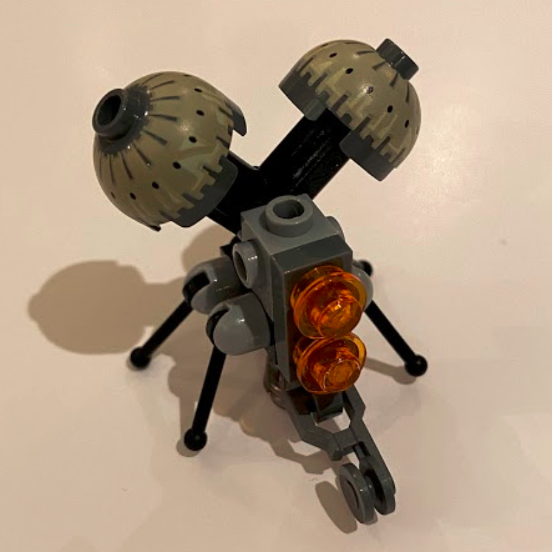 Lego Buzz Droid with Zip Line Handle
