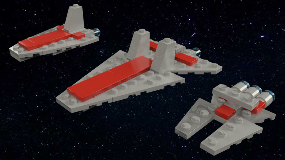 Lego Mini Republic Fleet # 1