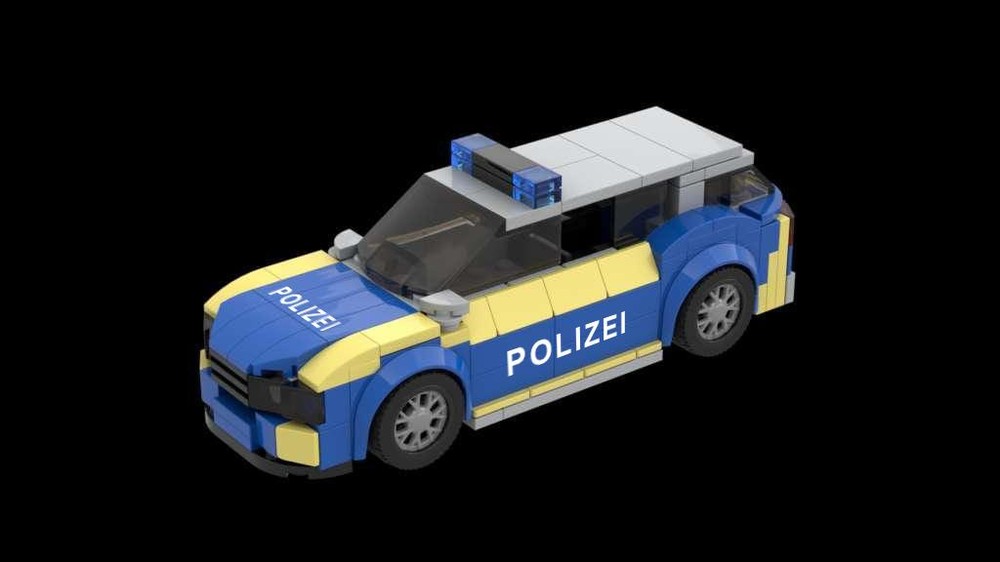 Lego German Police Car BMW 5er Touring