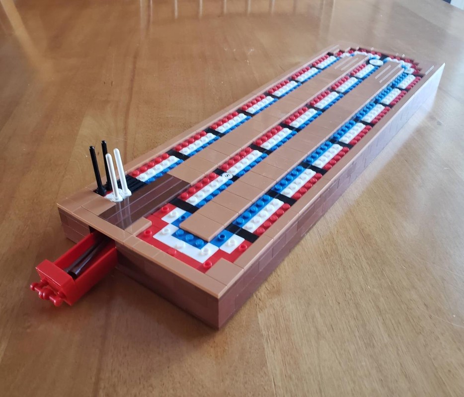 Lego Cribbage Board