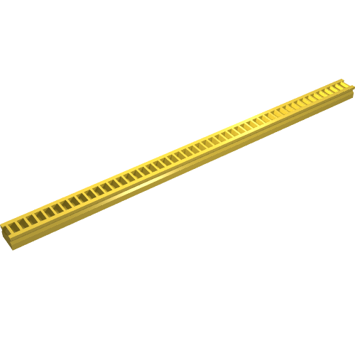 Lego Technic Rack 1 x 20 x 2/3 / Yellow