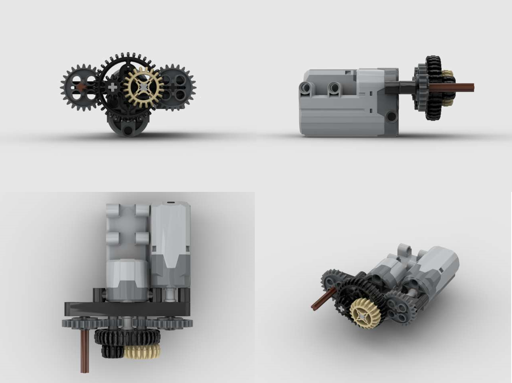 Lego 2speed gearbox