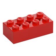 Lego Brick Special 2 x 4 with 3 Axle Holes