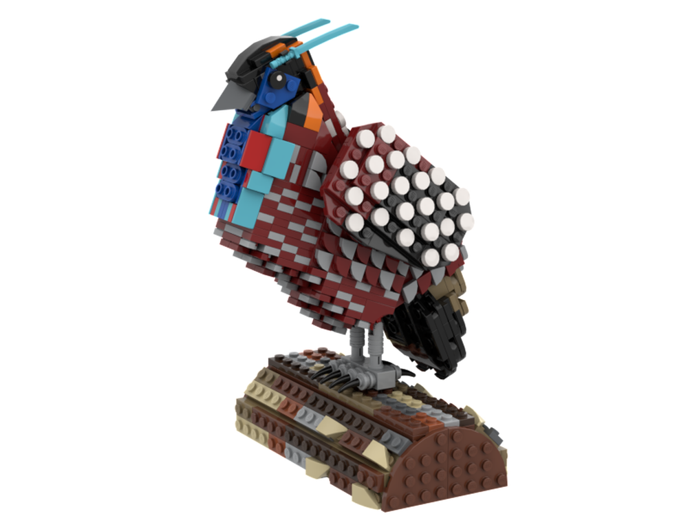 Lego Temminck’ｓ Tragopan