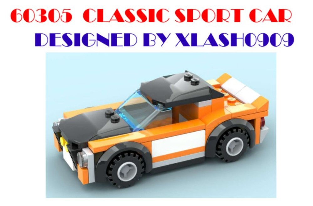 Lego 60305 CLASSIC SPORT CAR
