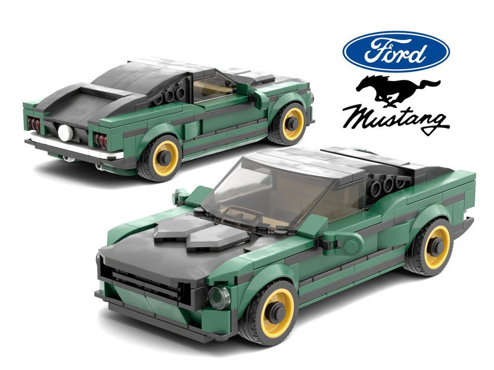 Lego 1968 Ford Mustang (75884-1) 8 Stud Wide