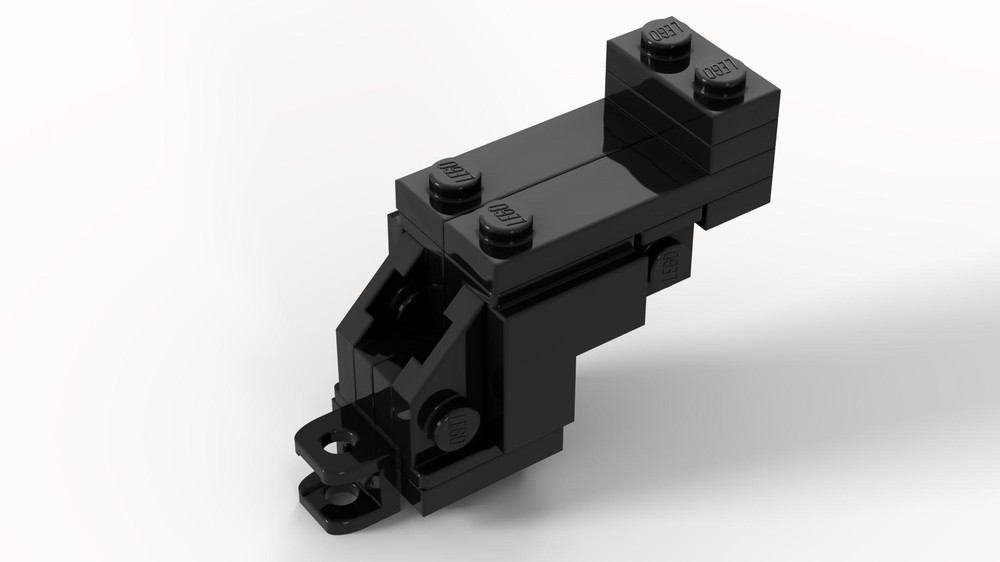 Lego Monster Truck Drop Trailer Hitch (Ford F-250 Monster Truck compatible)
