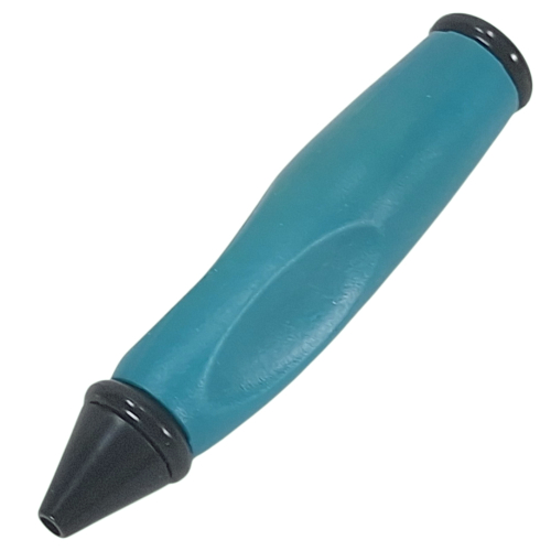 Lego Pen Body, with Black Tip, Black Ends / Blue