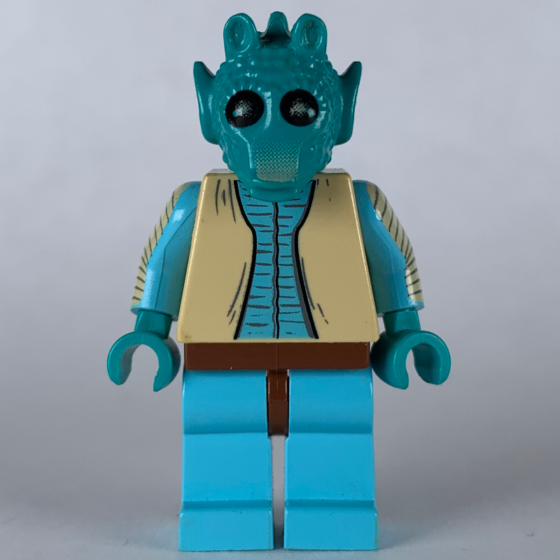 Lego Greedo, Dark Turquoise Skin