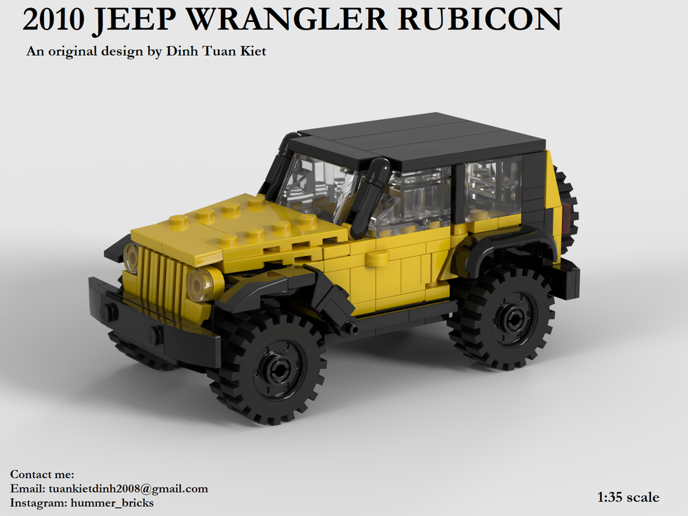 Lego 2010 Jeep Wrangler Rubicon