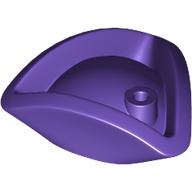 Lego Hat Pirate Tricorne / Triangle / Dark Purple