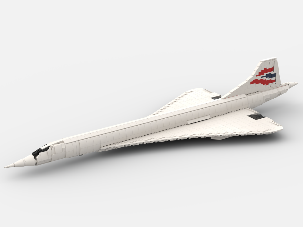 Lego Concorde (Building instructions only)