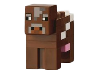 Lego Minecraft Cow - Brick Built