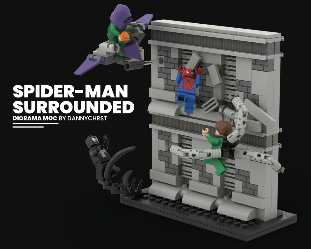Lego SPIDER-MAN SURROUNDED