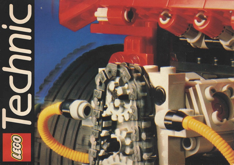 Lego 1993 Medium Technic Czech Foldout (922714-CR)