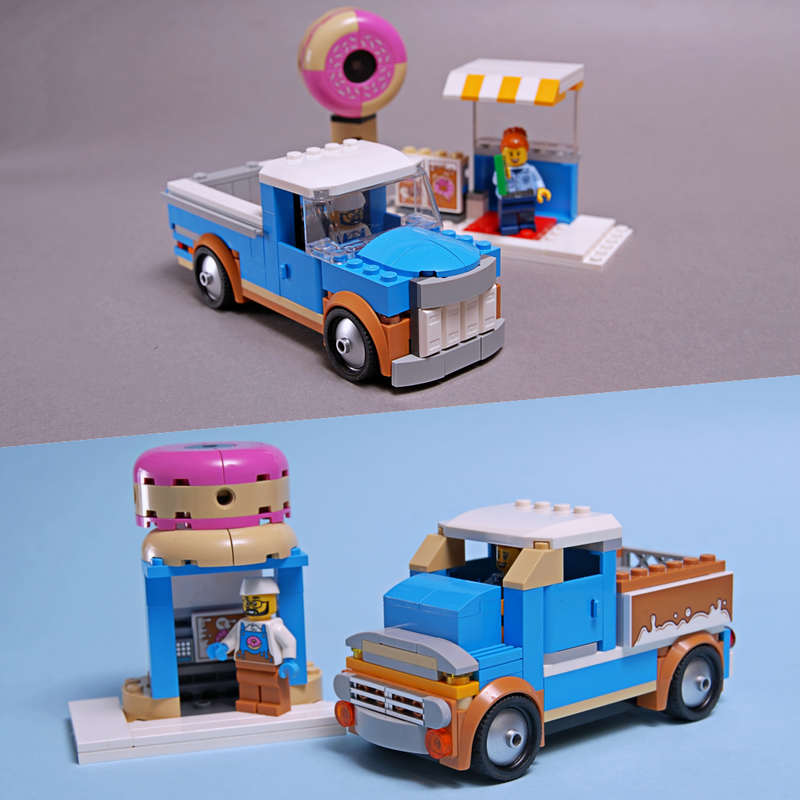 Lego 60452 2 in1 altenrate model PICKUPs