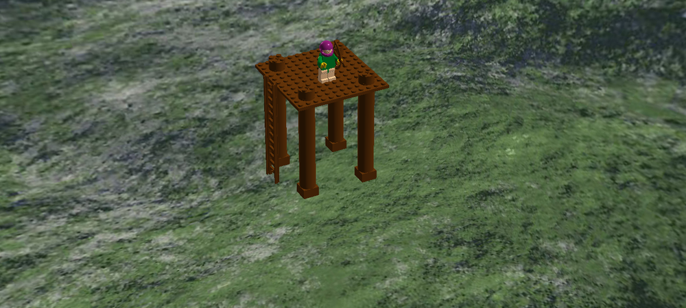 Lego archer tower level 2