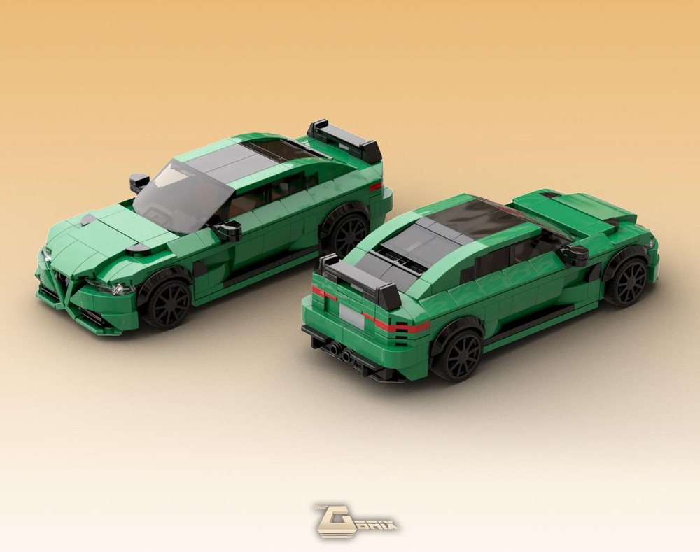 Lego Alfa Romeo Giulia GTAm - Green