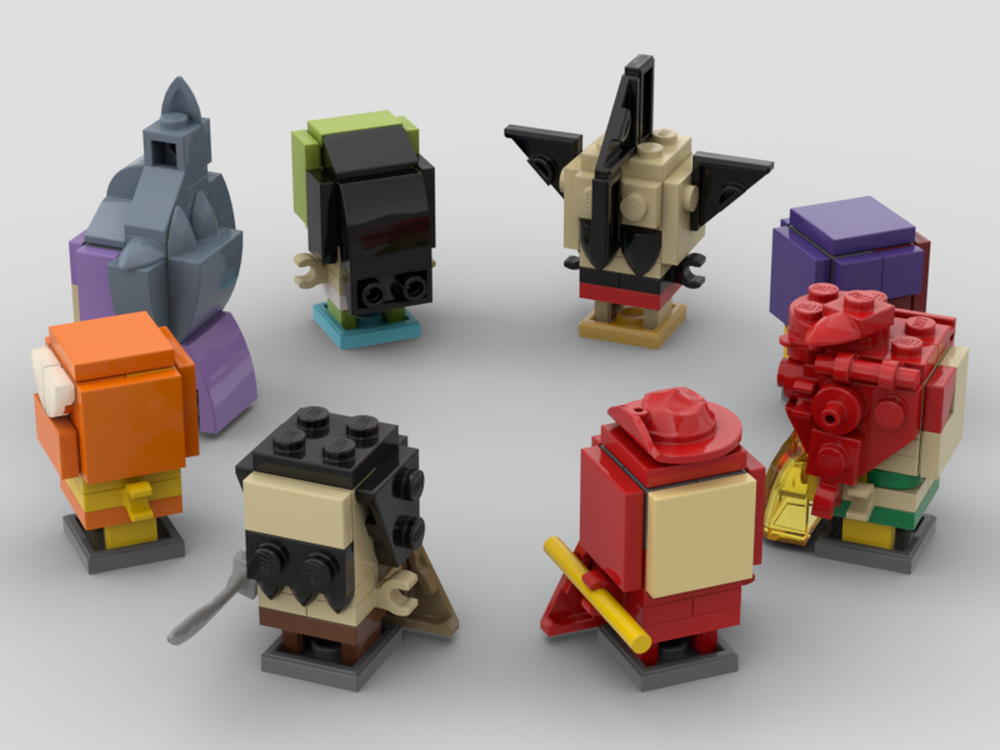 Lego Mini-Brickheadz - Forgotten DC Vilains