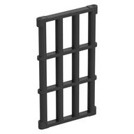 Lego Door Grill 1 x 4 x 6 / Pearl Titanium