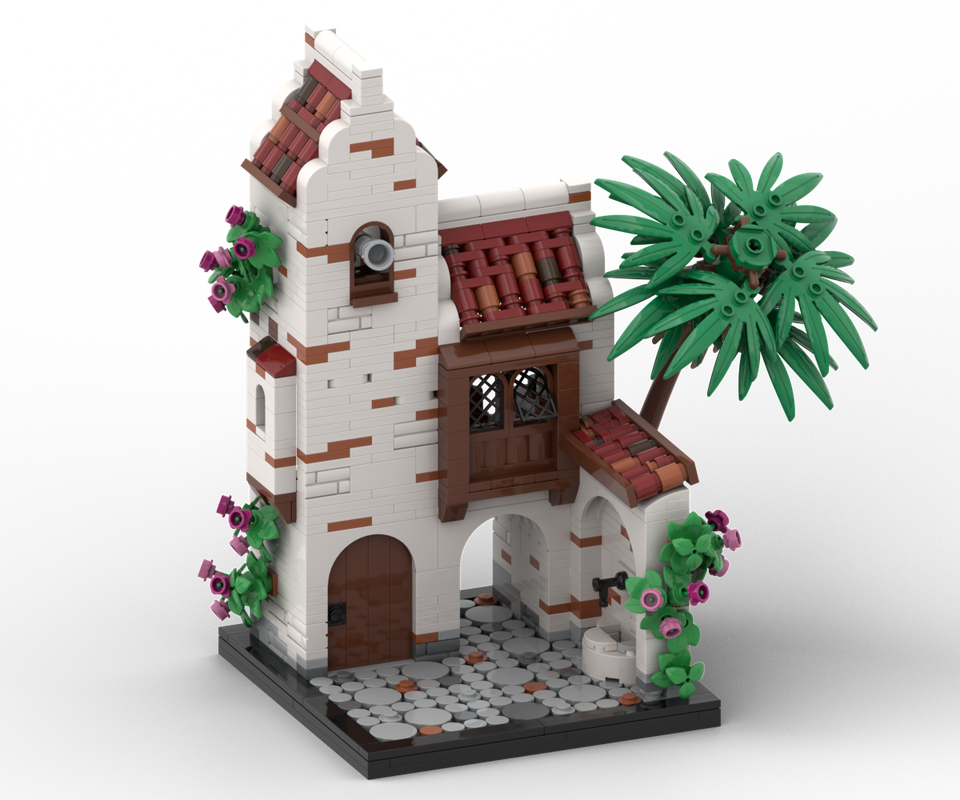 Lego A villa on the Mediterranean
