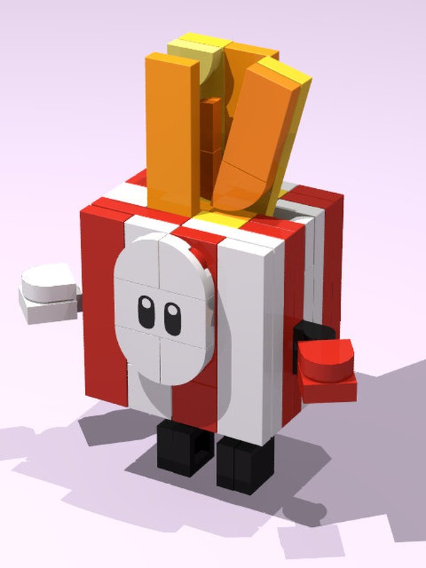 Lego Fall Guys - French Fries theme